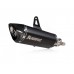 AKRAPOVIC 黑蠍中尾段鈦管  DRAGSTER125-200