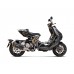 AKRAPOVIC 黑蠍中尾段鈦管  DRAGSTER125-200