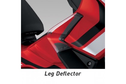 印尼HONDA原廠精品 ADV150燻黑透明側風檔