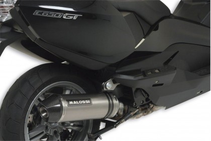 MALOSSI 競賽級排氣尾段 C650 GT ~'15