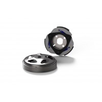 MALOSSI 強化後離合器片/碗公套裝 125mm 勁戰/BWS125 水冷 TRICITY/AEROX/NMAX 155